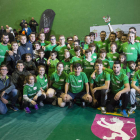La Montaña sumó un nuevo triunfo en su pulso con la Ribera. Lo hizo tras un intenso y espectacular mano a mano. FERNANDO OTERO