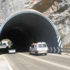 Imagen de archivo de un túnel en la N-630 en La Pola de Gordón. DL