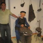 El alcalde Marcos Martínez, en el Museo Etnográfico.