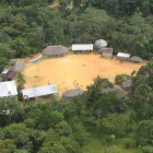 Comunidad indígena en Sarayaku, donde se reconoció la violación de los derechos.