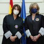Dolores Delgado, fiscal general y Lourdes Rodríguez Rey. FGE