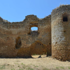 Imagen del castillo del Alcuetas, situado en la parte de la localidad perteneciente al municipio de Villabraz. MEDINA