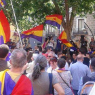 Imagen de la manifestación republicana de este jueves en Madrid.