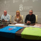 Momento de la presentación del corro Ribera contra Montaña en la Diputación Provincial. J. NOTARIO