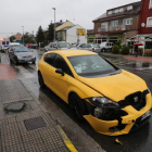 Vuelco total de un turismo en Santo Tomás de las Ollas.