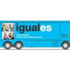 Autobús de la igualdad de la Junta de Castilla y León que recorre toda la provincia.