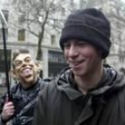Will Straw en la manifestación del miércoles en Londres