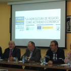 Ferrero, Valín, González Quintanilla, Falagán y Mantecón, en la clausura del curso.