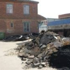 Algunas de las calles de Cebrones del Río están en obras por la renovación de la red de aguas