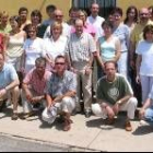 Trabajadores de las comarcas de La Bañeza y La Cabrera, en Valderrey