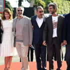 La delegación de ‘Milano 2015’ asiste a la proyección de la película ‘Beixi Moshuo’.