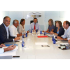 Rajoy, en la reunión del comité de dirección del PP del viernes que abrió el curso político en su partido.