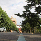 La ocupación de las plazas del paseo de la Facultad apenas sobrepasa el 20% durante todo el día.