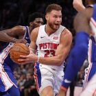 Blake Griffin, en plena acción de acierto.