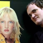 El cineasta Quentin Tarantino en la presentación de «Kill Bill 2»