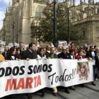 Manifestación convocada por los familiares de la joven Marta del Castillo.