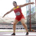 Sabina Asenjo, con una marca de 61,36 metros en disco, cuenta con la mínima para el Europeo. ROBICHON