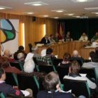 Un momento de la asamblea general de Poeda celebrada el pasado 30 de diciembre en Santa María
