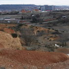 Terrenos previstos en Navatejera para la planta de biomasa. JESÚS