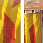 La CUP de Santa Perpètua denuncia que se ha disparado contra la estelada.