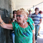 El ritos de tocarle las narices al santo, a San Froilán, fue constante en el santuario.
