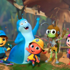 Imagen promocional de 'Beat Bugs', la nueva serie infantil de animación de la plataforma Netflix.