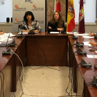 La Comisión Territorial de Coordinación, reunida este lunes en León. DL