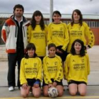 Formación del equipo del colegio Jesuitas que milita en la categoría cadete femenino