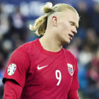 El noruego Haaland, salvo sorpresa, será uno de los ilustres ausentes en la Eurocopa. VARJJELL
