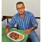 José Luis Rodríguez Gutiérrez en su restaurante.