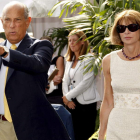 Oscar de la Renta y de la directora de la edición estadounidense de la revista ‘Vogue’.