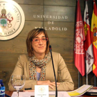 La vicerrectora de Estudiantes de la Universidad de Valladolid, Rocío Anguita.