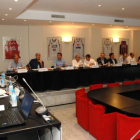 Una imagen de la asamblea de clubs de la ACB.