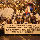 La manifestación del Bierzo marcó el inicio de protestas en otros puntos de la comunidad. ANA F. BARREDO