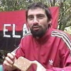 El joven vasco Asier Huguen en el vídeo enviado por el ELN