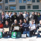Los alumnos de los cursos de incorporación a la empresa agraria que ha impartido Asaja.