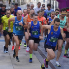 La Milla de Astorga tuvo su salida y meta en la Plaza Mayor. J. NOTARIO