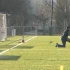 Rubén Vega sólo se ejercitó con el resto del equipo en la primera parte del entrenamiento matinal