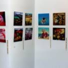 Imagen de las obras que estos días pueden verse en la galería Sardón