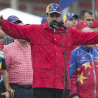 Nicolás Maduro en un acto político el pasado 24 de marzo en Caracas.