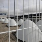 Instalaciones de Vestas en el polígono industrial de Villadangos.