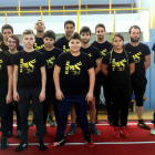 El Clolda berciano, un gran equipo que refrendó su buen estado quedando campeón en el autonómico de luchas olímpicas. DL