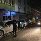 Policías y bomberos se desplazaron al lugar de los hechos. DL