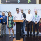 El presidente de la Diputación recibió a los congresistas en el Palacio de los Guzmanes. FERNANDO OTERO