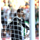 Ronaldo, en el momento de ser expulsado ante el Córdoba.