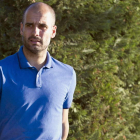 Pep Guardiola saliendo de la Ciudad Deportiva Joan Gamper de Barcelona.