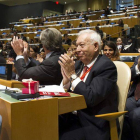 Margallo, durante la Asamblea General de la ONU, este jueves.