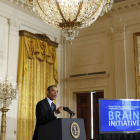 Barack Obama, durante la comparecencia para explicar su nueva iniciativa.