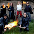 Los integrantes del grupo segoviano de heavy metal Lujuria.
