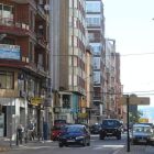 La avenida de Gómez Núñez, eje comercial de Ponferrada. LDM